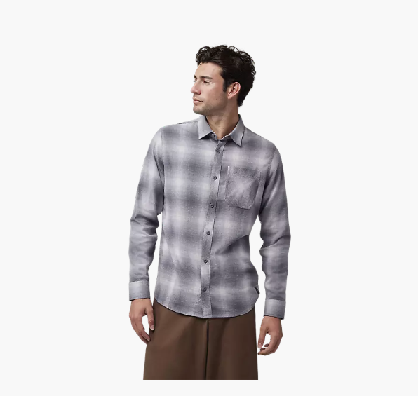 Fox Survivalist Gray Flannel Shirt