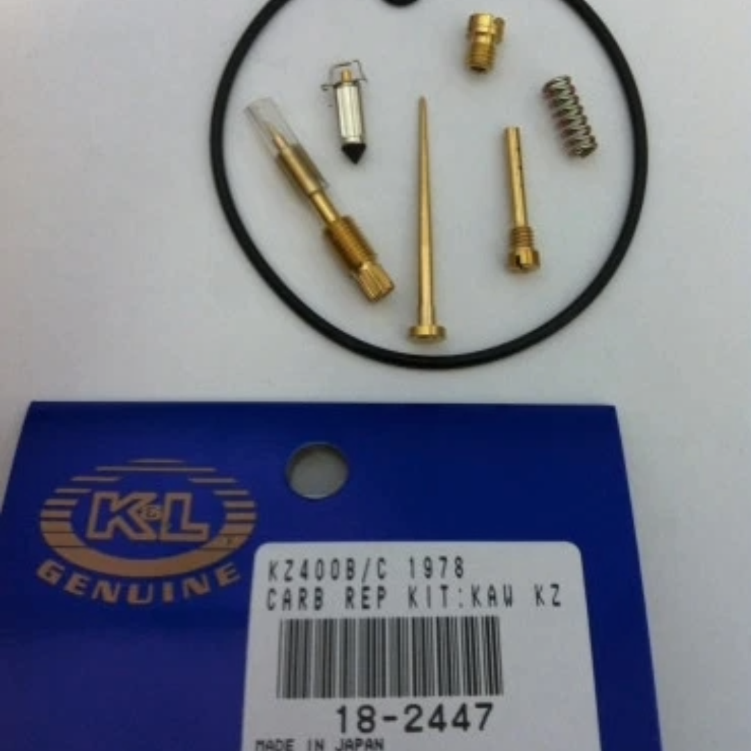 K&L Supply Carb Repair Kit Kawasaki KZ 400 77-78 18-2447 29-2354 118-2447