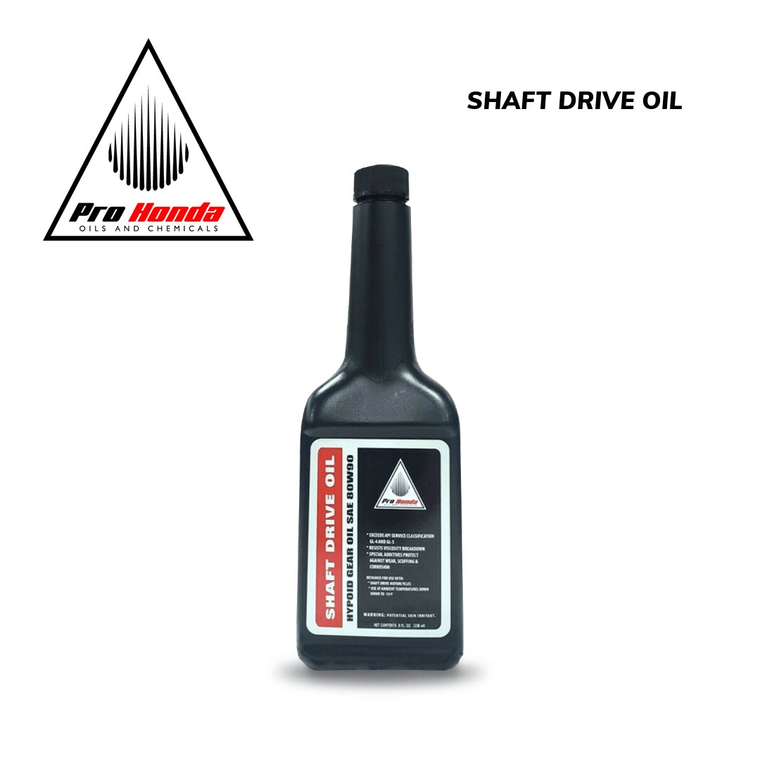 PRO HONDA 8oz SHAFT DRIVE OIL 08208-0080