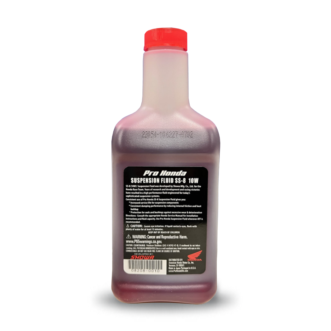 Honda 08208-0010 Ss-8 10W Performance Fork Oil Suspension Fluid 16Floz