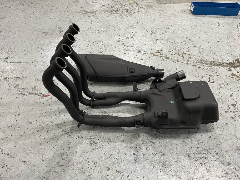 2022 CB1000RA Full OEM Exhaust Pipe & Muffler 18150-MKJ-A61 + 18310-MKJ-A62