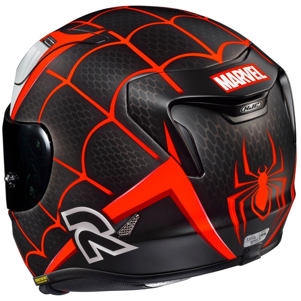 HJC RPHA 11 Pro Miles Morales Helmet (X-Large) Marvel Edition (MC-1SF) Spiderman