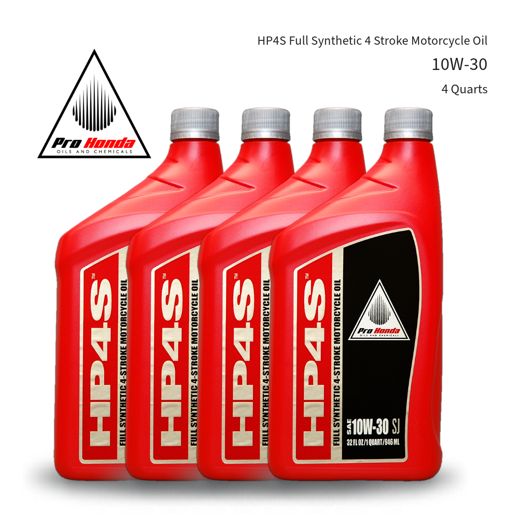 Honda HP4S 10W30 Full Synthetic 4Stroke Motor Oil 08C35-SYN-1030M (4 QUARTS)