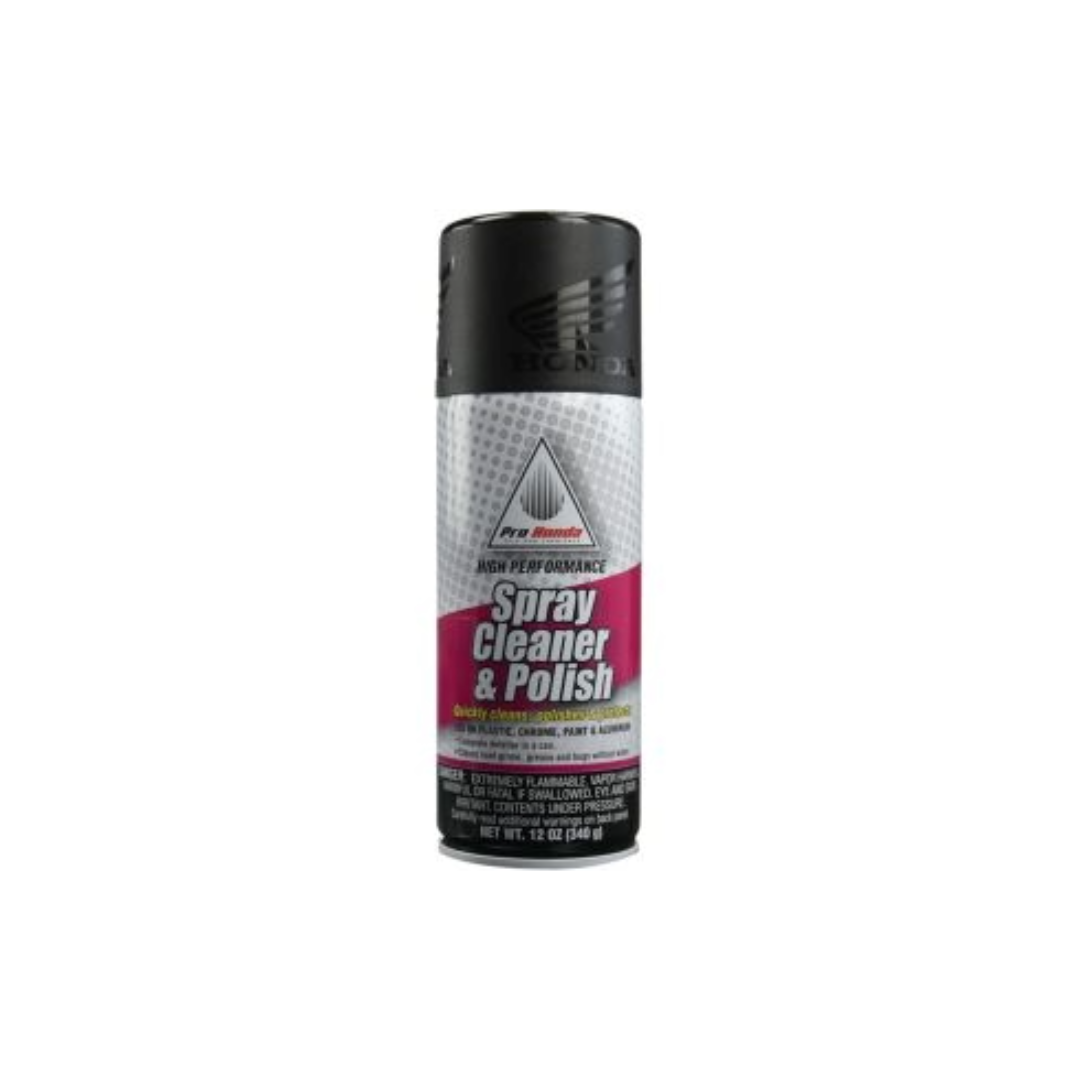 PRO HONDA MOTORCYCLE HIGH PERFORMANCE SPRAY CLEANER & POLISH 12 OZ