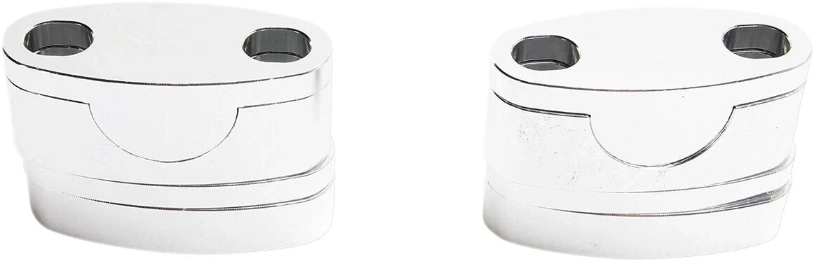 Emgo - 23-09370 - Handlebar Riser Kit for 7/8in. Bars, Aluminum