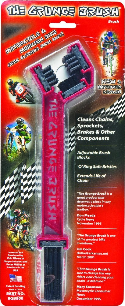 The Grunge Brush Use On Motorcycle, Dirt Bike, And Bicycle Chains