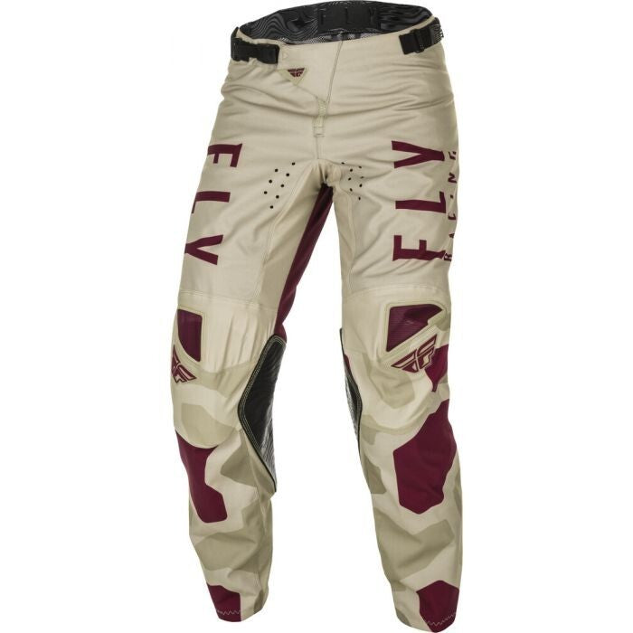 NEW Fly Racing Kinetic K221 Pants (2021) Stone/Berry SIZE 28 374-53728