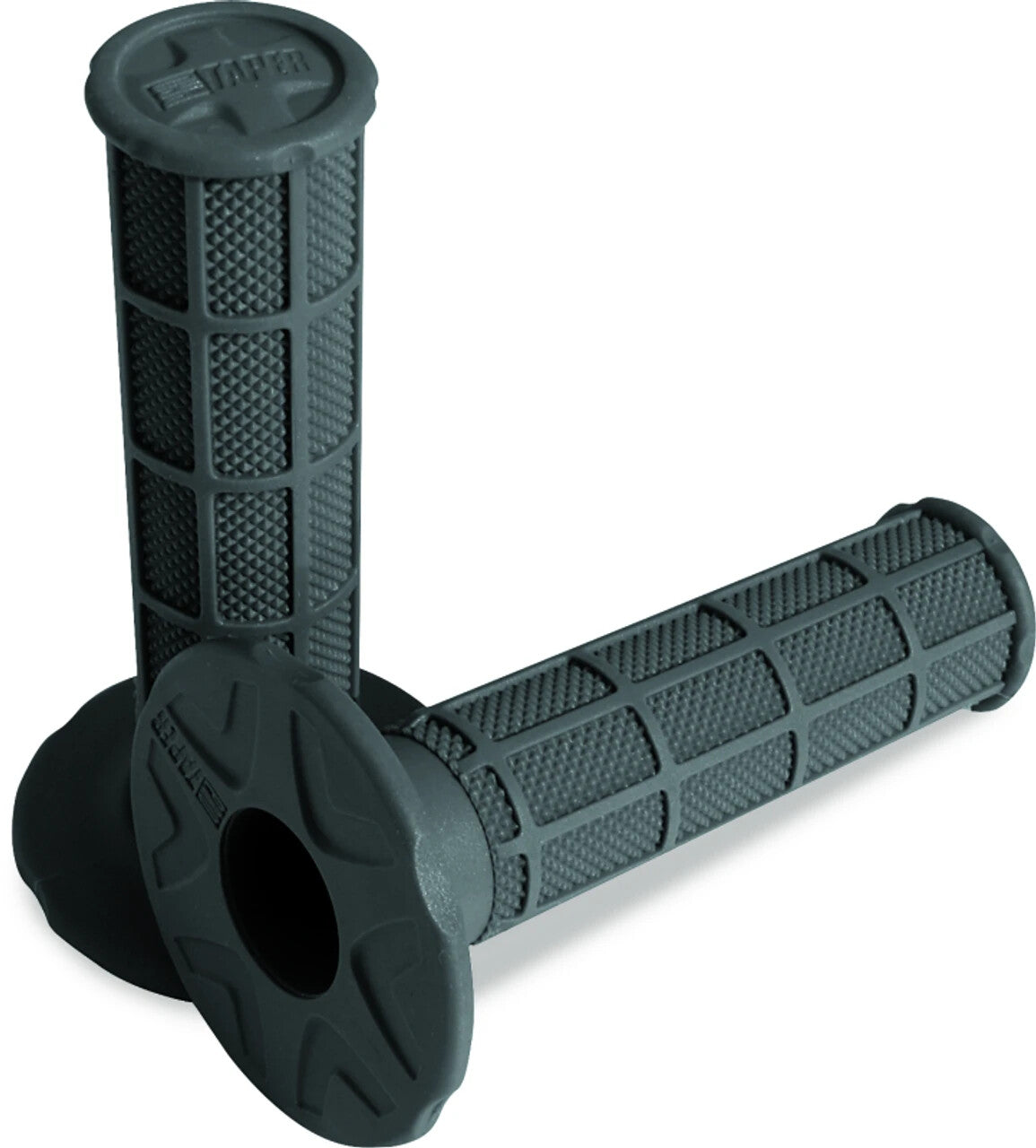 ProTaper Synergy Full Waffle Grips Medium Gray - MX Dark Gray Full Waffle 024839