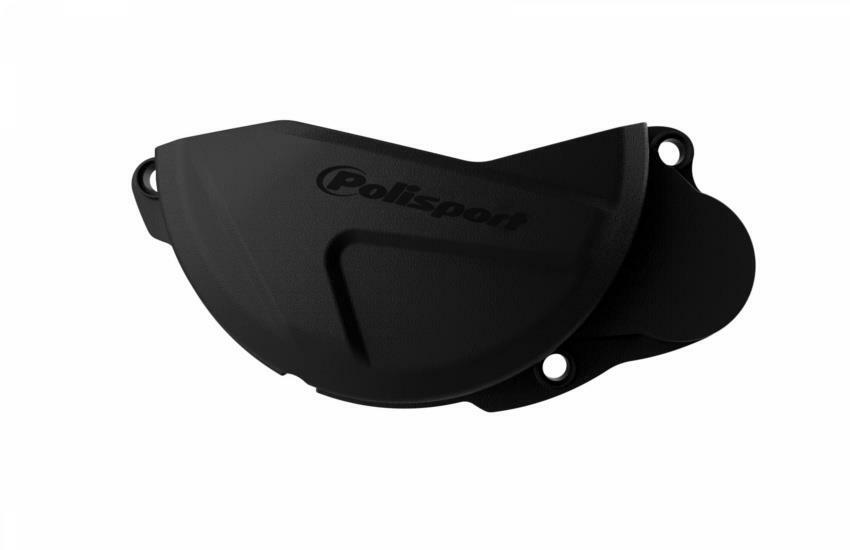 Polisport - 8462800001 - Clutch Cover Protector, Black