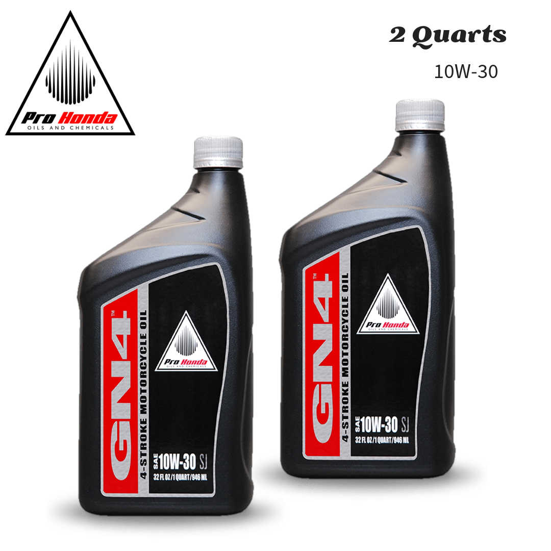 PRO HONDA OILS GN4 10W30 4-STROKE MOTORCYCLE MOTOR OIL 1QT 08C35-A131M02 2 PACK