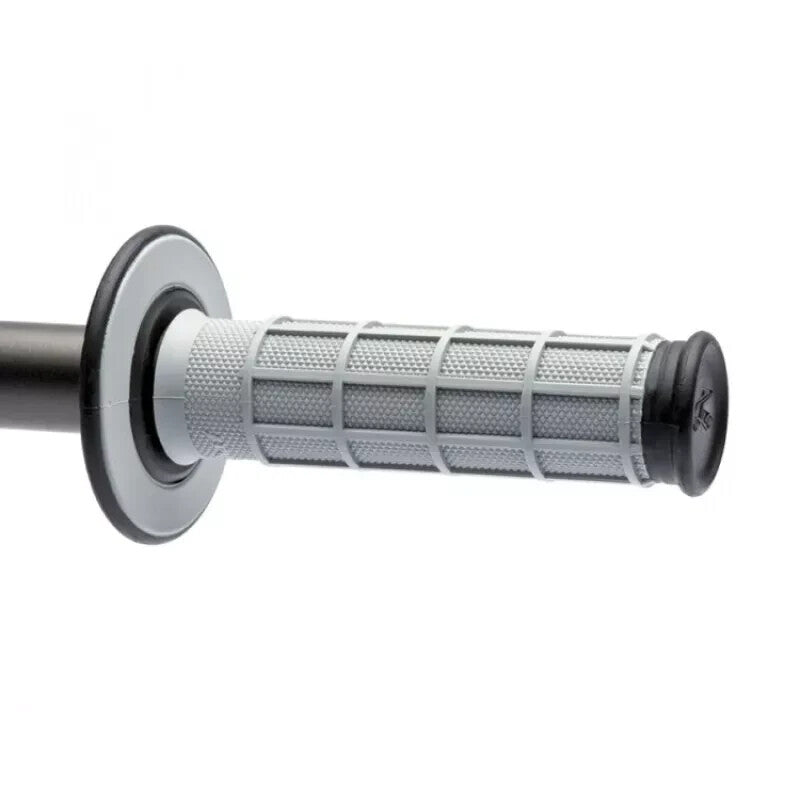 Renthal For MX Dual Compound Grips Full Waffle - Grey/ Black