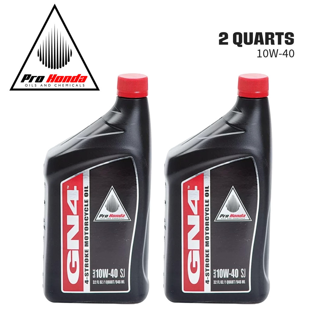 GN4 PRO Honda Oil 10w-40 SJ 4 stroke MOTORCYCLE OIL (2 QUARTS)