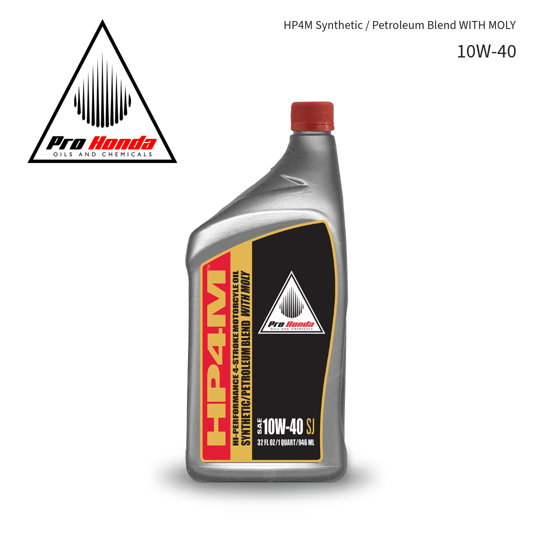 1 Quart of Genuine 08C35-A141M02 HP4M Honda 4-Stroke Synthetic Blend 10W-40 Oil