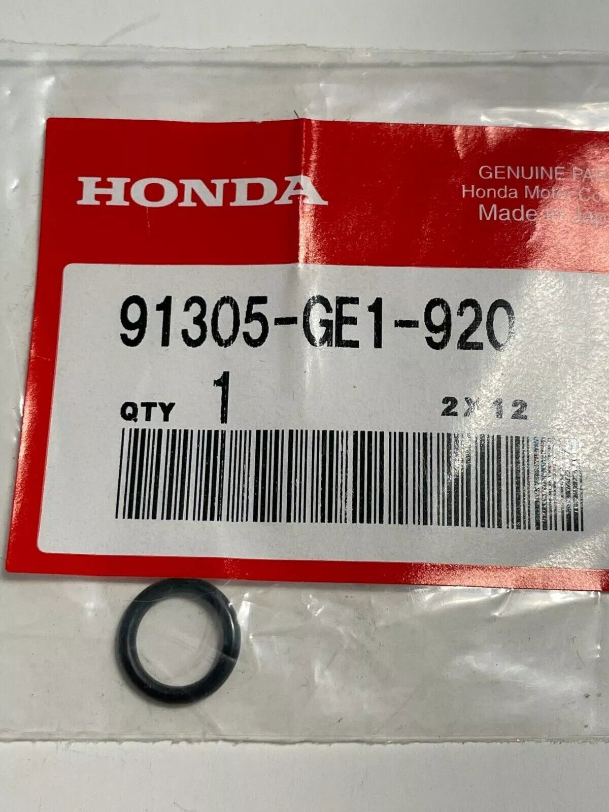Honda Drain Plug O-Ring
