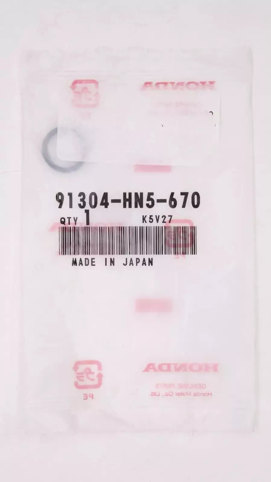 Honda O-Ring, (12.7X1.9)