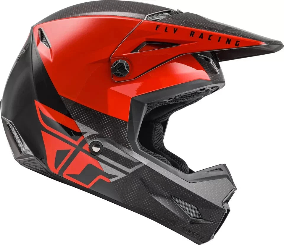 Fly Racing Youth Kinetic Straight Edge Helmet