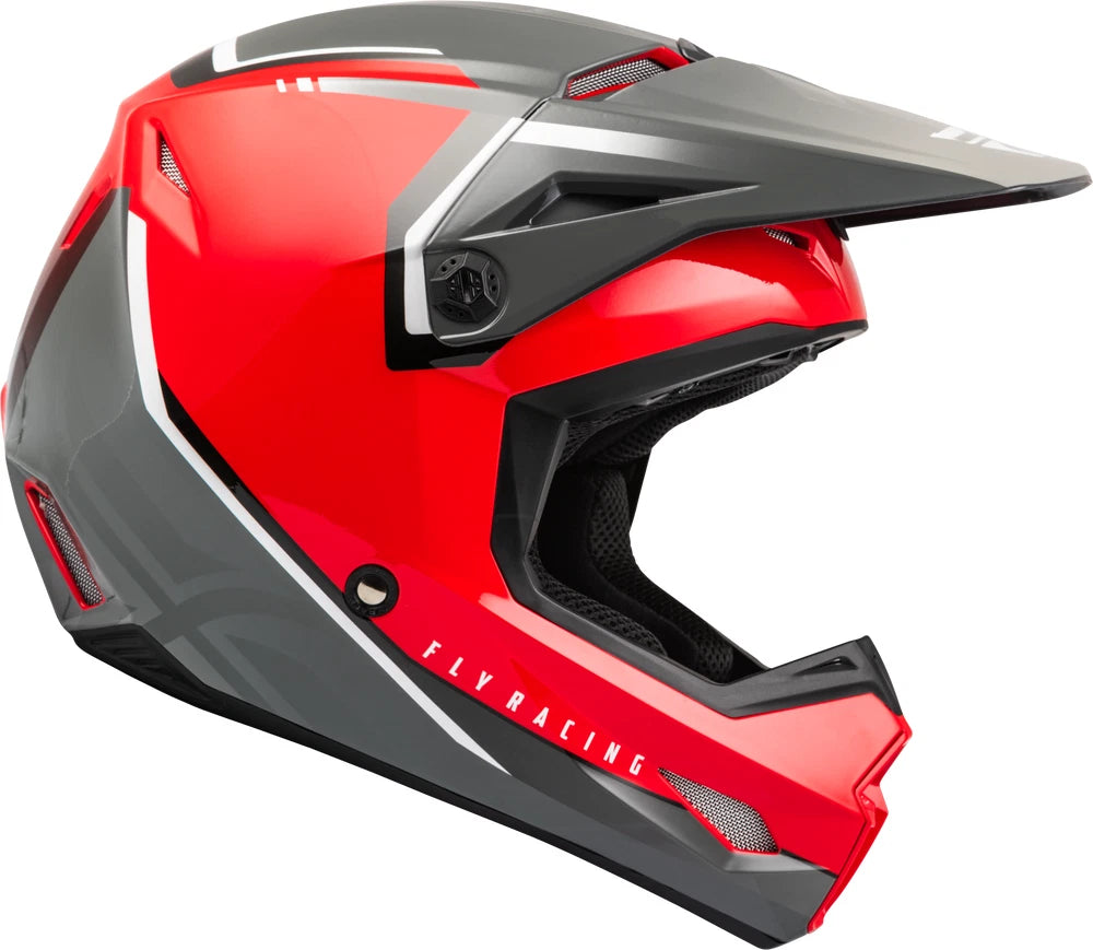 Fly Racing Kinetic Vision Lightweight Motocross Helmet Youth