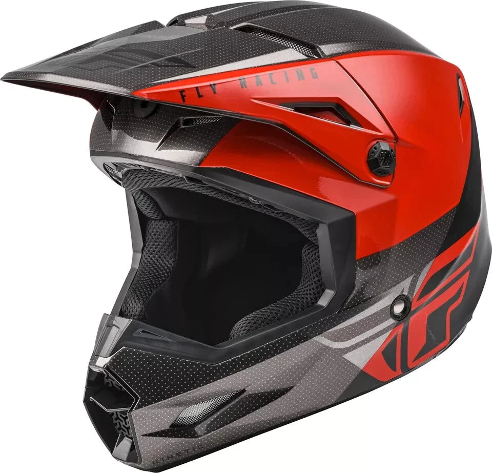 Fly Racing Youth Kinetic Straight Edge Helmet
