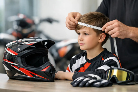 How to Size Youth Motocross Helmet Correctly