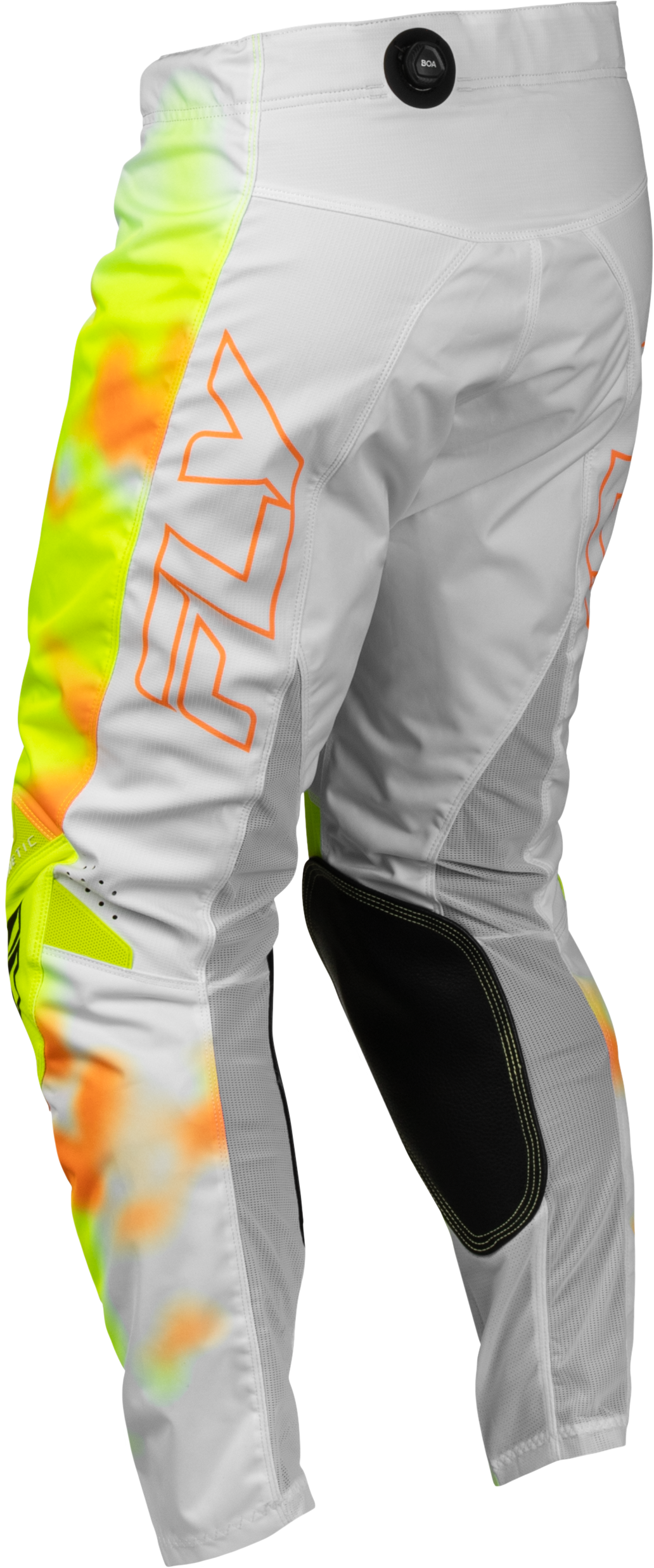 Kinetic Blur Pants White/Hi Vis/Orange Sz 42