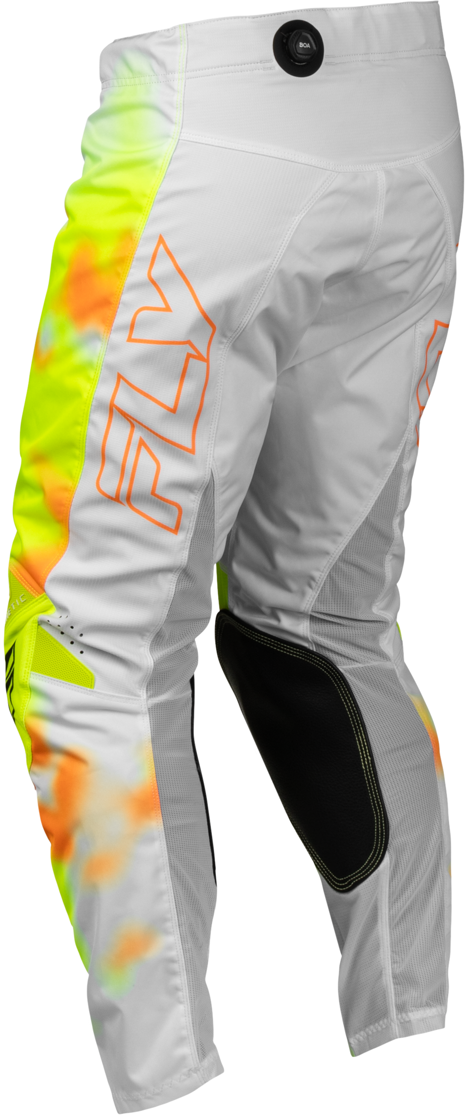 Kinetic Blur Pants White/Hi Vis/Orange Sz 38