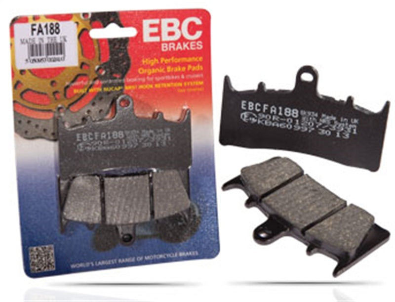 EBC 96-03 Yamaha XJ 600 N Rear Left/Right FA/SFA/X Brake Pads