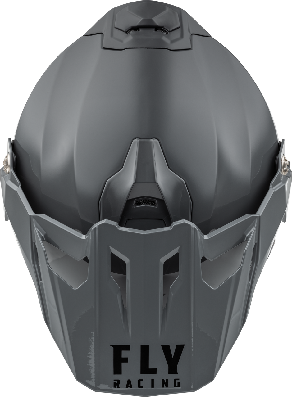 Trekker Cw Solid Helmet Elec Shld Grey Lg