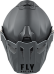 Trekker Cw Solid Helmet Elec Shld Grey Lg