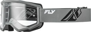 Focus Goggle Grey/Black W/ Clear Lens
