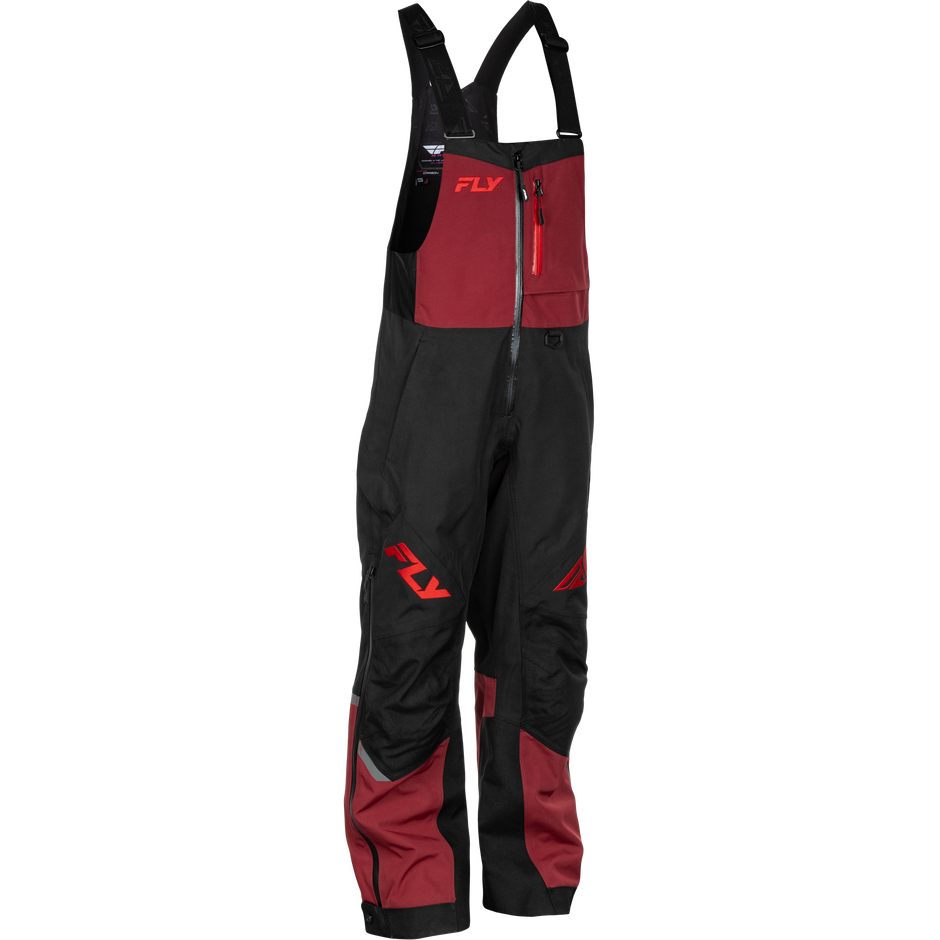 Women's Carbon Bibs Merlot/Red 2x