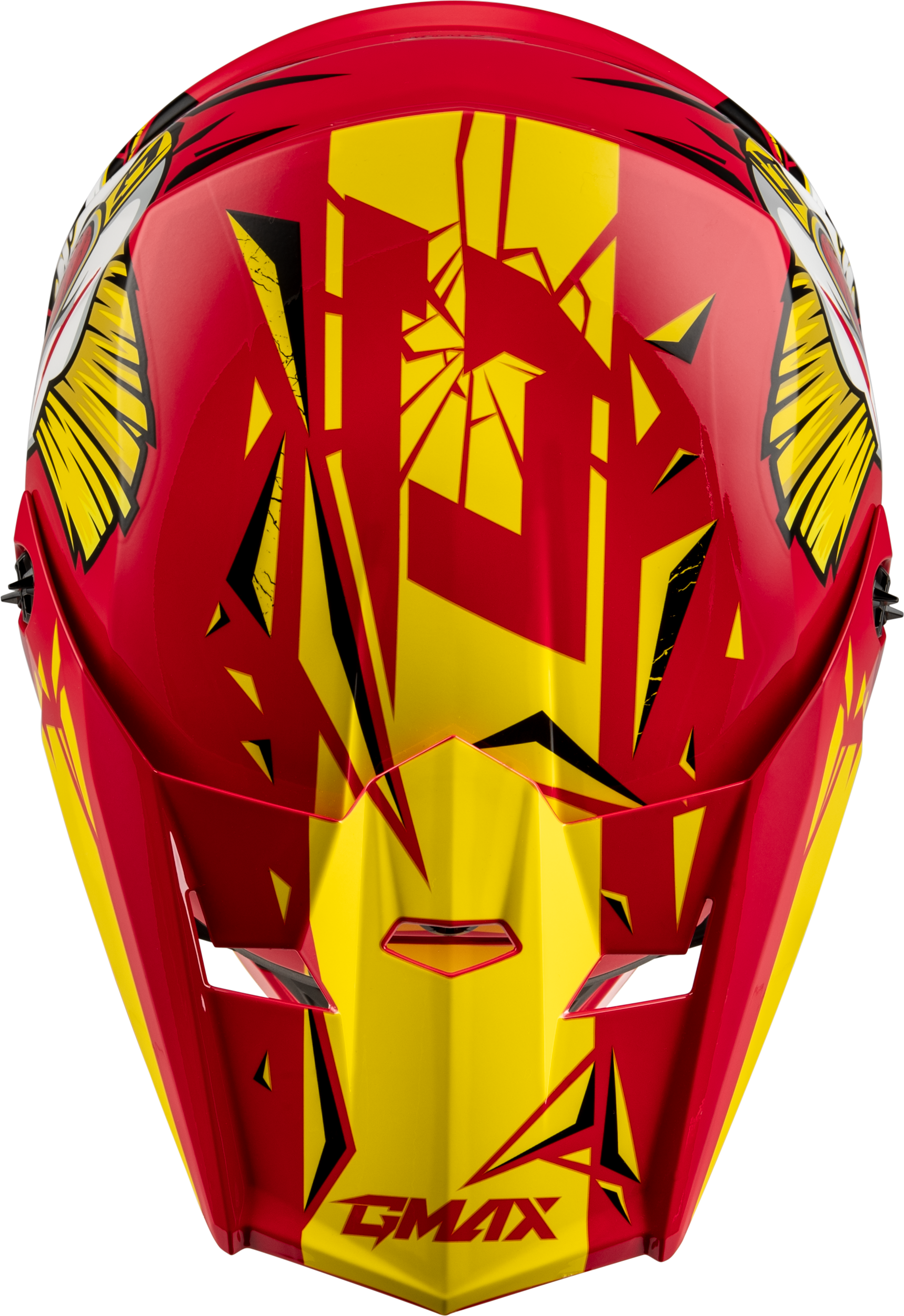 Youth Mx 46y Unstable Helmet Red/Yellow Yl