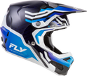 Formula S Carbon Byte Helmet Blue Carbon/Blue/White 2x
