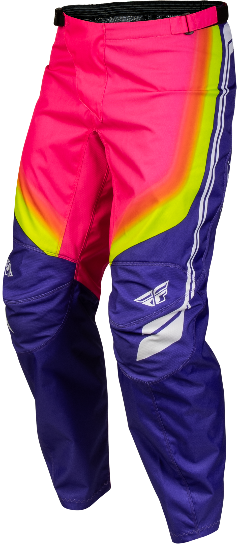 F 16 Raze Pants Purple/Pink/Yellow Sz 46