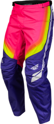 F 16 Raze Pants Purple/Pink/Yellow Sz 36