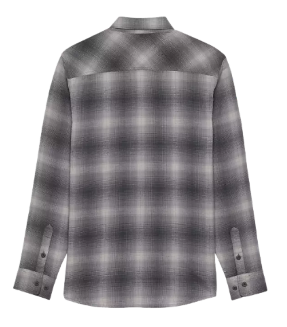 Camisa de franela gris de supervivencia