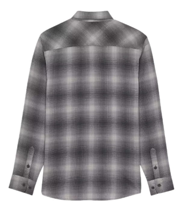Camisa de franela gris de supervivencia