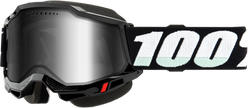 Accuri 2 Snowmobile Goggle Black W/ Silver Mirror Lens