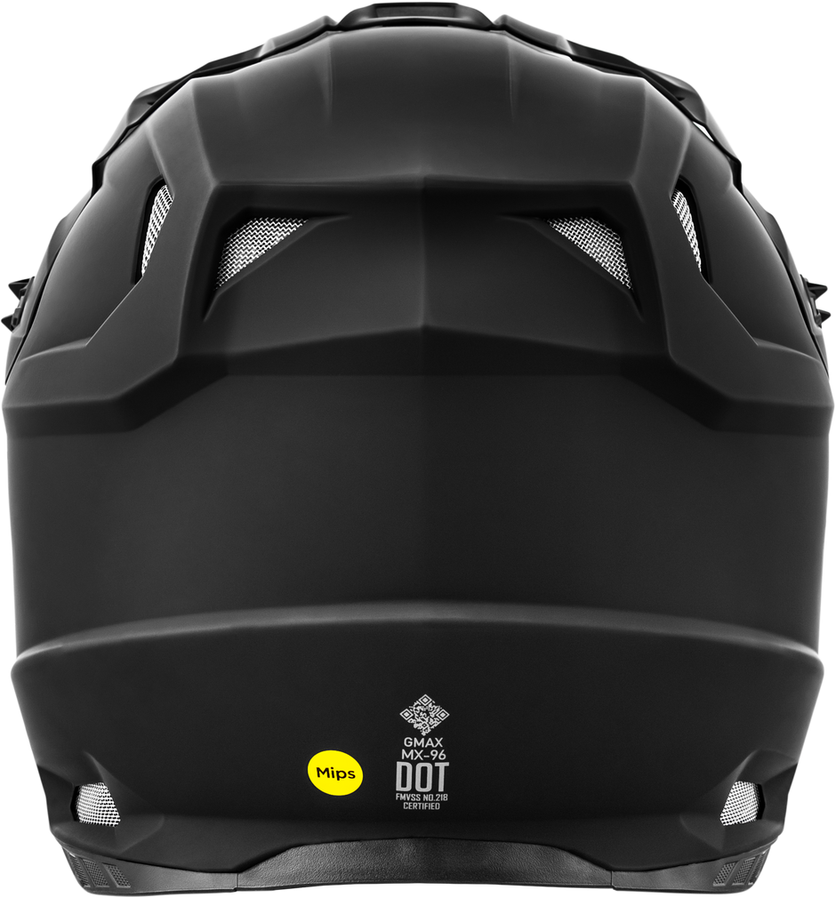 Mx 96 Solid Helmets Matte Black 2x