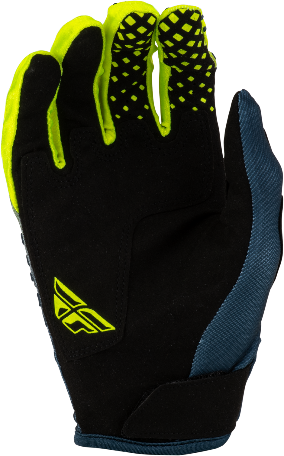 Youth Kinetic Fade Gloves Navy/Hi Vis/White Yl