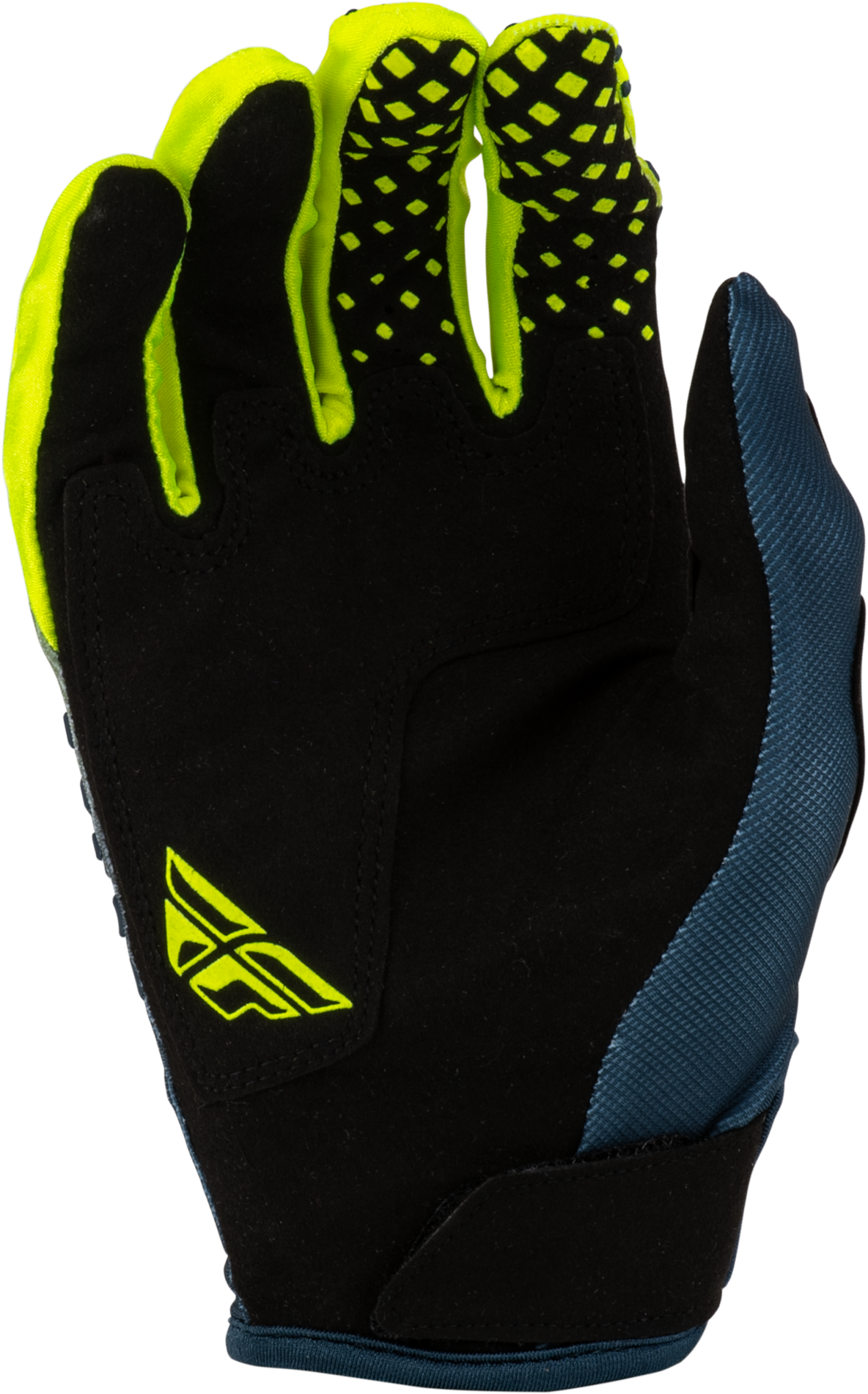 Kinetic Fade Gloves Navy/Hi Vis/White Sm
