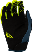 Kinetic Fade Gloves Navy/Hi Vis/White Xs