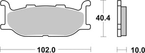 Brembo 91-92 Yamaha FZX Zeal 250cc Sinter Brake Pad - Front
