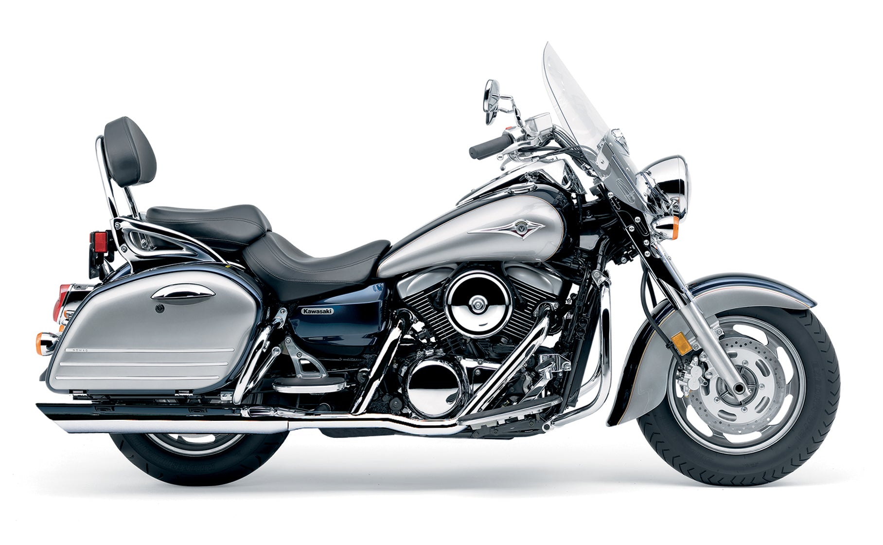 True Duals Slash Down F/S Chr Kaw Vn1500/1600 Nomad 98 08