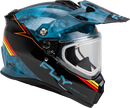 Trekker Cw Conceal Helmet Elec Shld Slate/Black/Red 2x