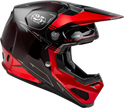 Youth Formula S Carbon Legacy Helmet Red Carbon/Black Yl