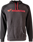 FACTORY EFFEX Honda Landscape Pullover Hoodie - Charcoal/Black - Large 24-88304