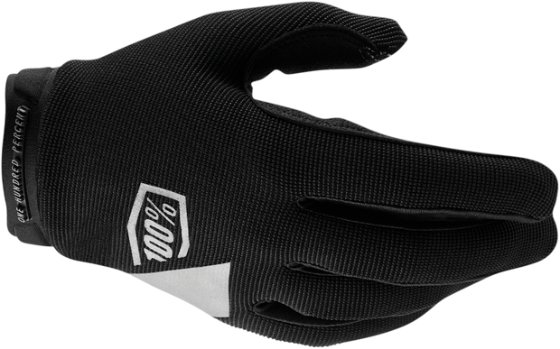 100% Women's Ridecamp Gloves - Black/Charcoal - Large 10013-00003