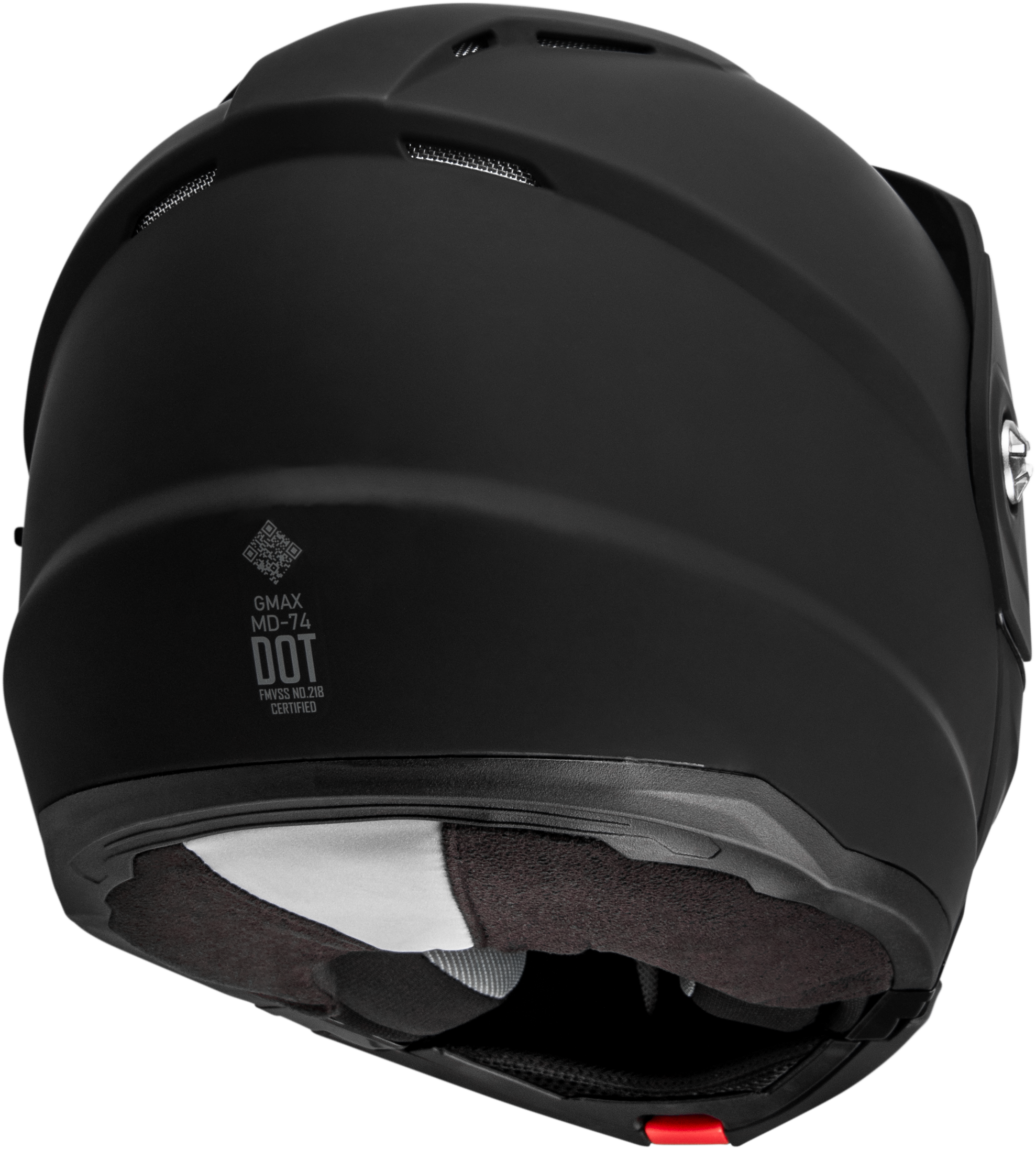 Md 74 Solid Helmets Matte Black 2x