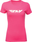 Women's Fly Corporate Tee Raspberry 2x