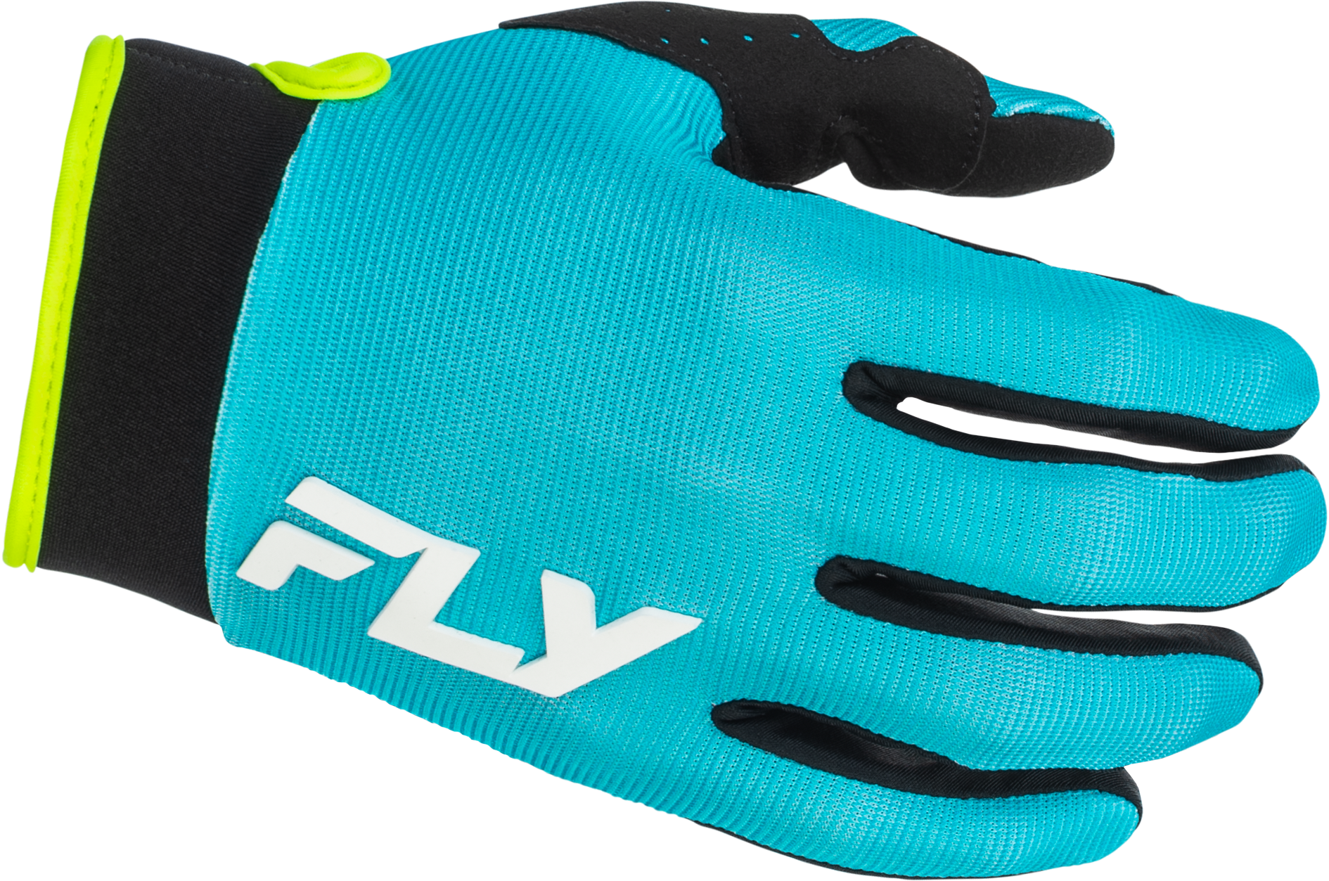 F 16 Gloves Aqua/Black/White Lg